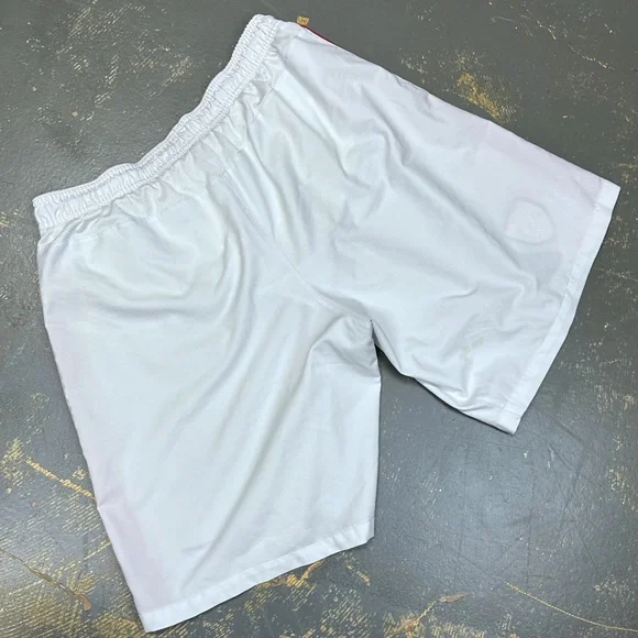 Nike USWNT Soccer Shorts 578027-105 XL White Red 2 Star Crest 2014 Alex Morgan - Picture 2 of 13